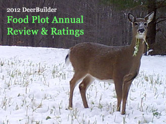 2012 Food Plot Annual Review and Ratings