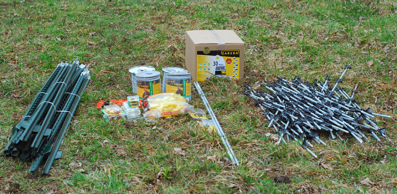 Electric Fencing Materials for Food Plots