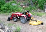 Tractor and attachments